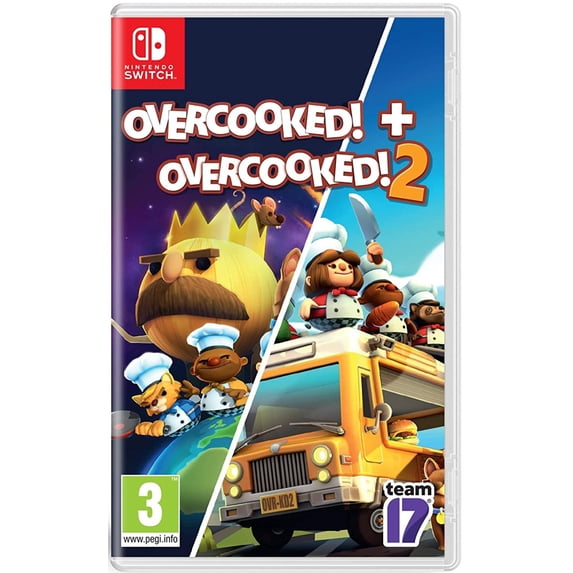 Overcooked! Special Edition + Overcooked! 2 - Nintendo Switch - Import Region Free