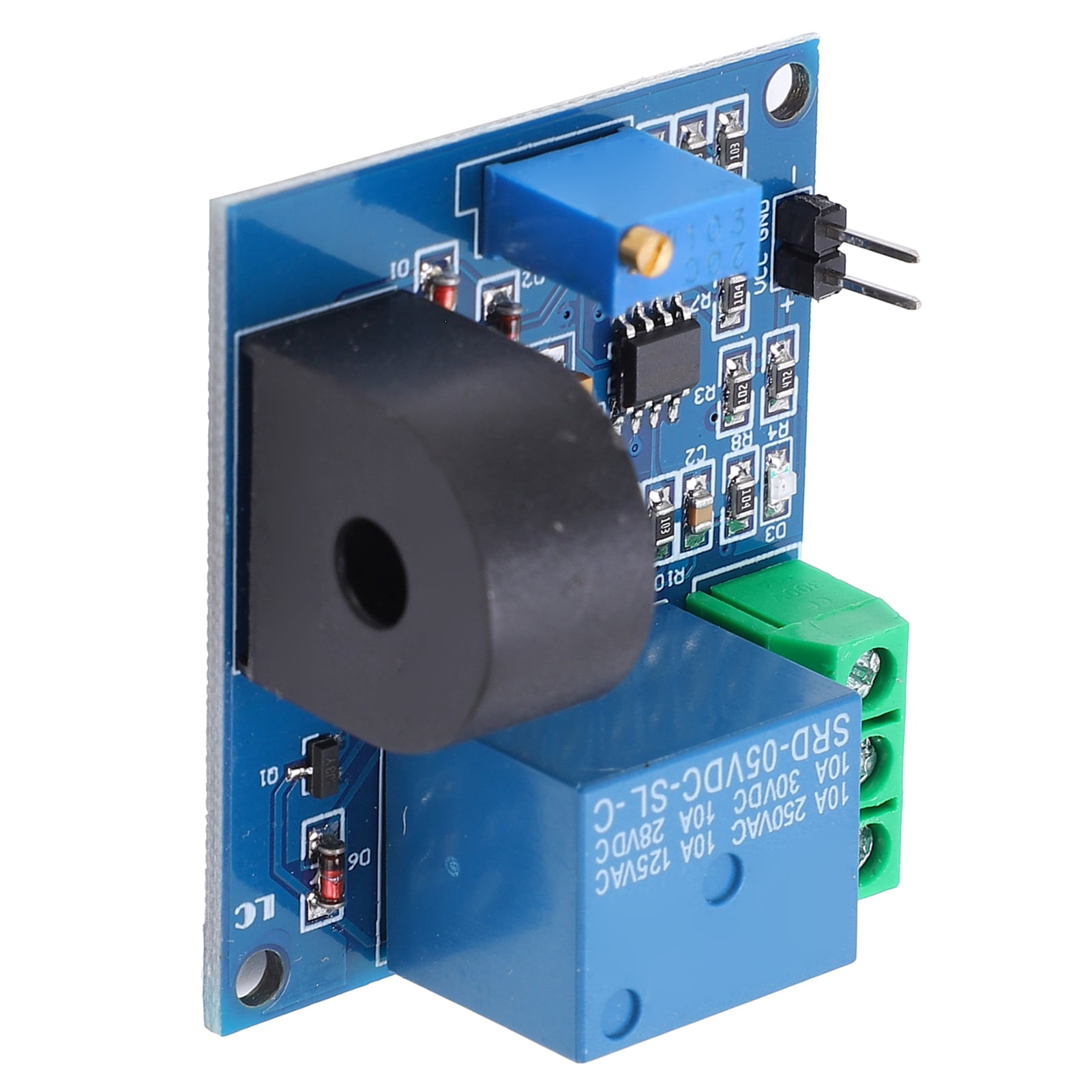 Overcurrent Sensor Board, Current Sensor Relay Module Small For