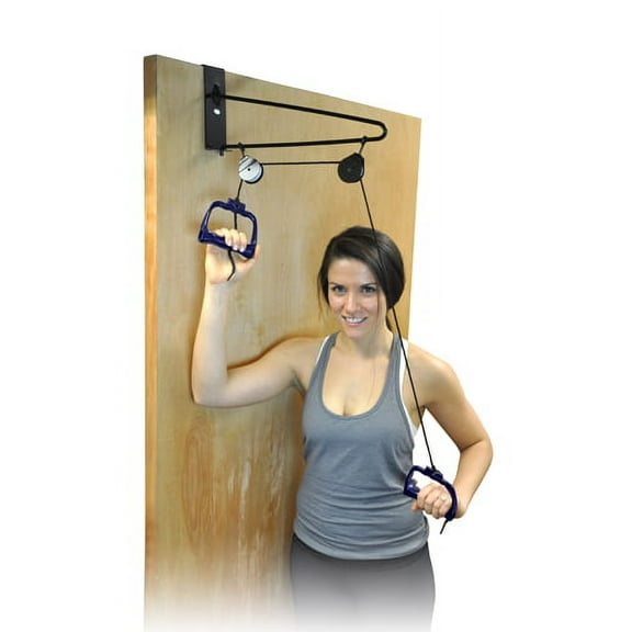 Overdoor Shoulder Pulley Exer Kit Blue Jay Brand