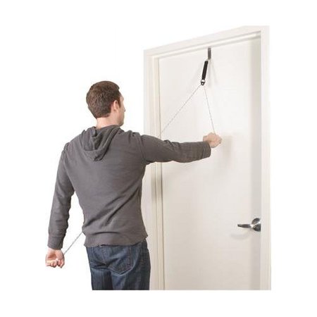 Overdoor Shoulder Single Pulley with Door Bracket