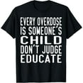 thumbnail image 1 of Overdose Awareness Month Including Judge Educate Purple Ribbon T-Shirt, 1 of 4
