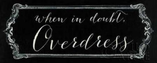 Overdress Canvas Art - Emily Adams (10 x 20)