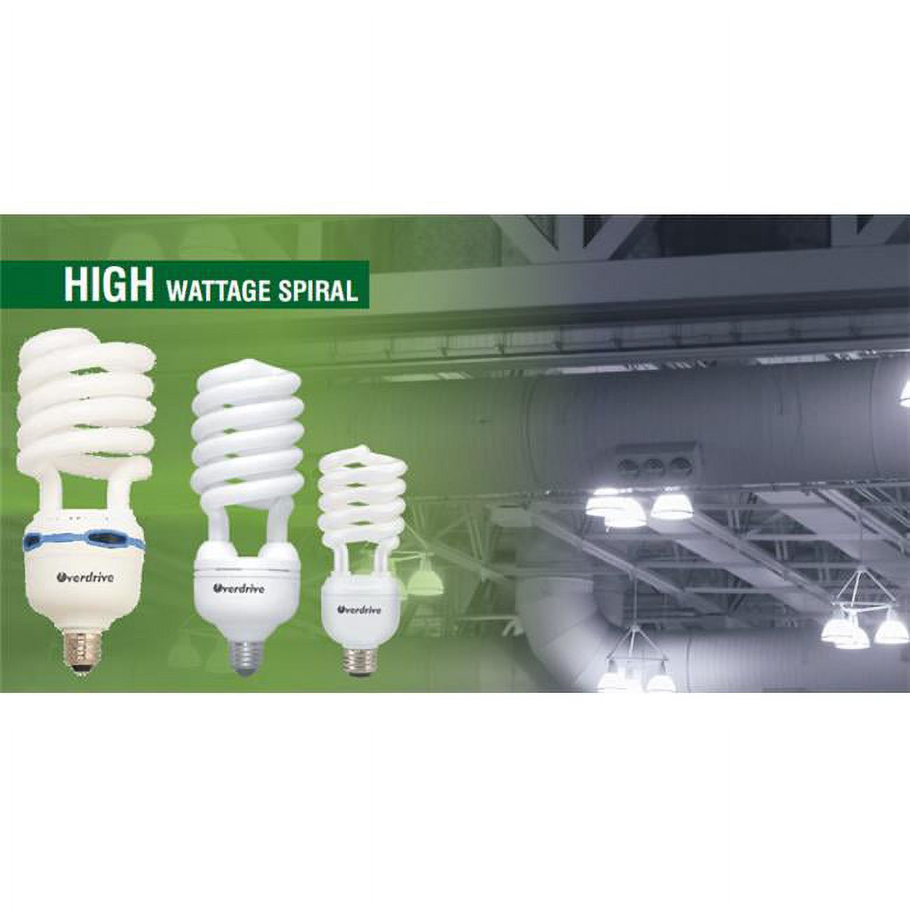 Overdrive 23W Super Mini Spiral T2 CFL -2700K Soft White - Pack Of 6 - image 1 of 1