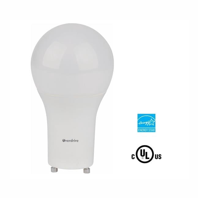 Overdrive 663 9.5W A19 GU24 Omni Non Dimmable LED Light Bulb - Pack of ...