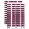 thumbnail image 1 of Overdue Payment Library Book Sticker Set - Light Pink - Gloss Finish - 1.25" Mini, 1 of 7