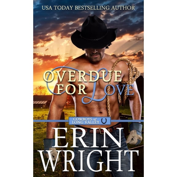Cowboys of Long Valley Romance Overdue for Love: A Secret Baby Western Romance, Book 6, (Paperback)