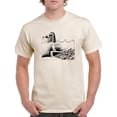 thumbnail image 1 of Overfishing Crisis T-Shirt Men -Wilfred Hildonen Designs, Male Small, 1 of 4