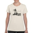 thumbnail image 1 of Overfishing Crisis T-Shirt Women -Wilfred Hildonen Designs, Female 4X-Large, 1 of 4
