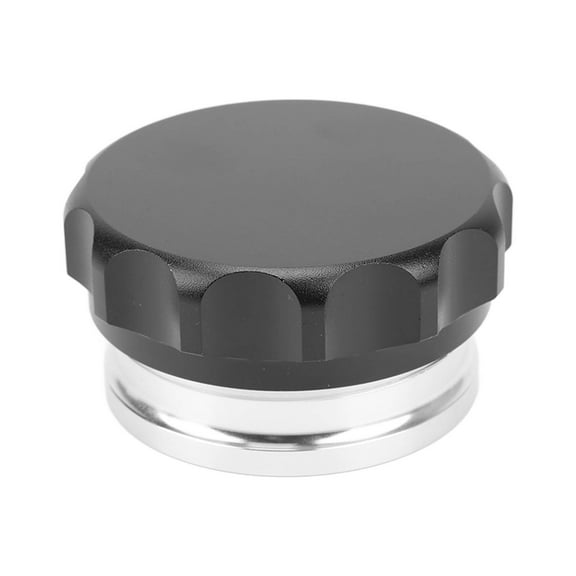 Overflow Coolant Tank Cap, Overflow Coolant Tank Caps 2in 58mm Outer Diameter Polished Surface Anodized Finish Universal for Car
