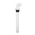 Overflow Drain Pipe Tough Flexible White Stable Water Flow Universal ...