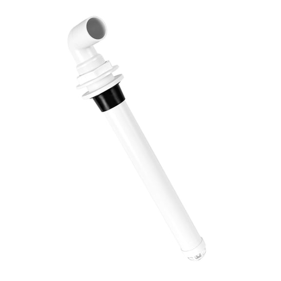 Overflow Drain Tube For Marine Environments Fits Standard 1-1/2 Inch Thru Hulls