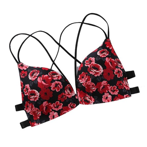 Overfox Fashion Comfort Devotion Demi Bra Women Underwire Bra Lady Extra-Coverage Bra Plus Size