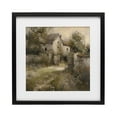 thumbnail image 1 of Stupell Industries Overgrown Hazy Cottage Black Framed Print Under Glass, design by Creative Studio, 16 x 16, 1 of 10