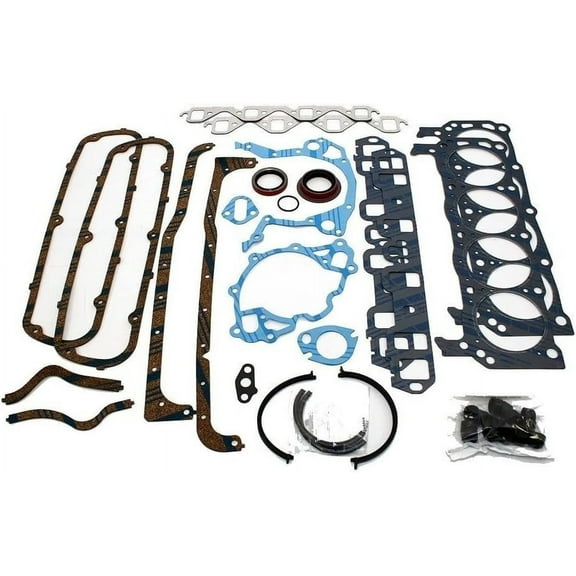 Overhaul Engine Rebuild Gasket Set compatible with 1975-83 Small Block Ford 351W SBF