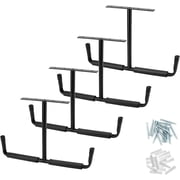 Overhead Ceiling Hooks Rack   Heavy Steel Storage Hangers for Garage, Workshop & Basement
