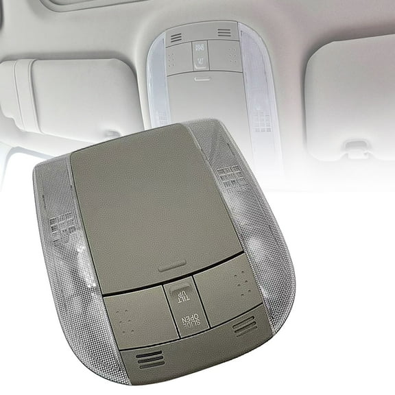 Overhead Console Car Accessories Sunroof Switch Reading Light Indoor Roof Light Assembly for Toyota Corolla for Auris-dark grey