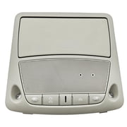 Overhead Console Compatible With Nissan Altima Teana 2013-2018,Fit For Nissan Sentra 2013-2015, Interior Ceiling Dome Reading Light Map Lights Lamp Replaces 26430-C990D-grey