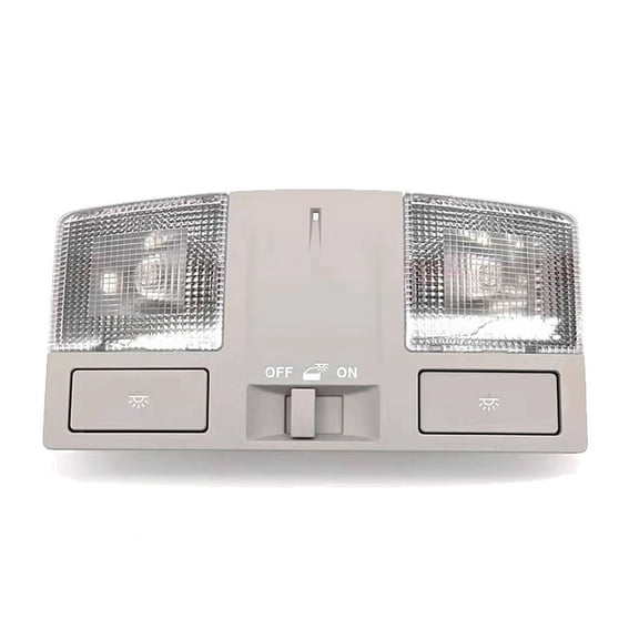 Overhead Console For Mazda 3 2009-2013, Version Sunroof Switch Console, Overhead Dome Console Map Reading Light, Replacement OEM BBM4-69-970-grey