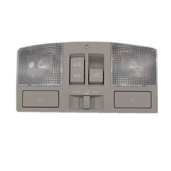 Overhead Console For Mazda 3 2009-2013, With Sunroof Switches, Reading Dome Light Map Lamp, Replacement OEM BBM4-69-970-grey