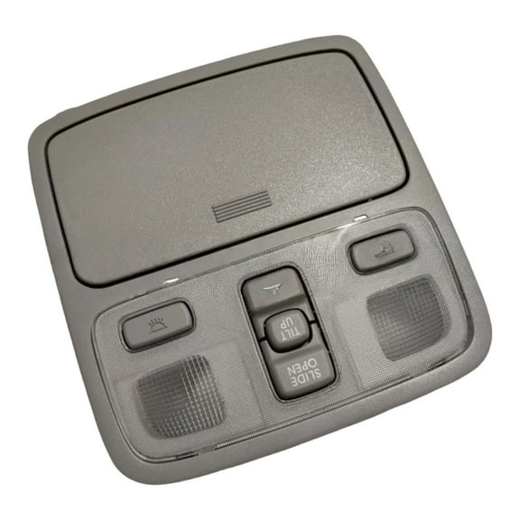Overhead Console For KIA Sportage 2005-2010 For Hyundai Tucson 2005-2009, Sunroof Switch Console With Storage Box, Overhead Dome Console Map Reading Light, Replacement OEM 928202E000-grey