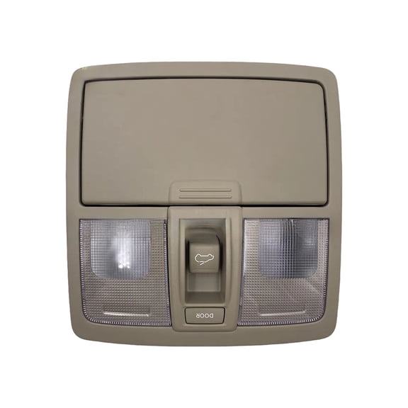 Overhead Console For KIA Sportage 2010-2015, Sunroof Switch Console With Storage Box, Overhead Dome Console Map Reading Light, Replacement OEM 92800-3W000-beige