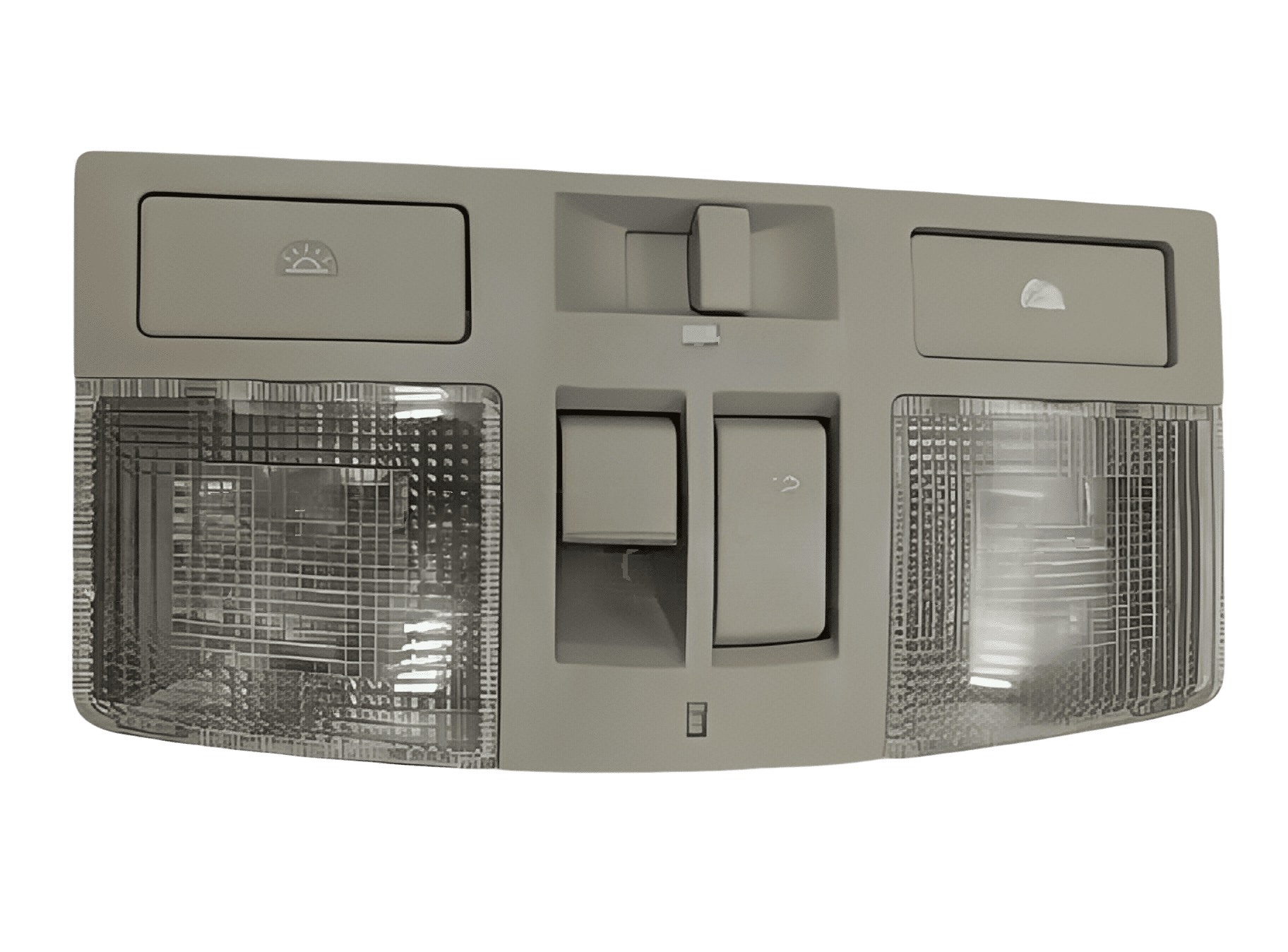 Overhead Console For Mazda 3 2010 2011 2012 2013, Map Reading Light With Sunroof Switch, OE:BBM6-69-970B-75 BBM669970B75, Interior Ceiling Roof Reading Dome-grey