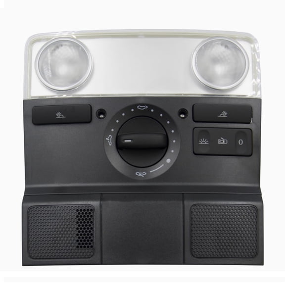 Overhead Console Replacement For VW Jetta MK5 For Passat For B6 Golf 6 2006-2018, Interior Reading Interior Lamp OEM:1KD947105 3KD947133-black B