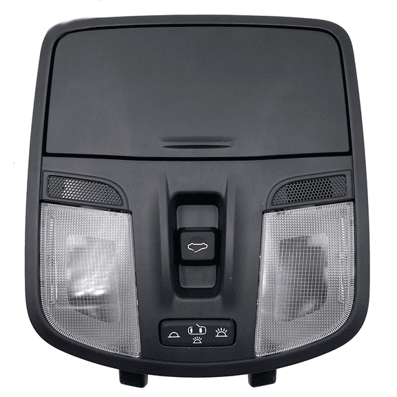 Overhead Console With Reading LED Map Dome Light,Overhead Consoles With Sunroof Switch For Hyundai Elantra AD-black