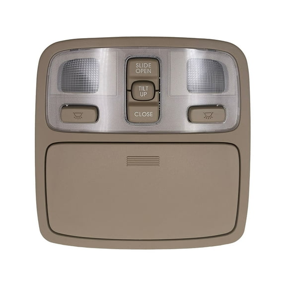 Overhead Console with Sunroof Switches Map Dome Light for Kia Tucson for Kia Sportage, Interior Parts OEM: 92820-1F00092820-2E000-light grey