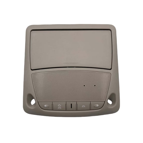 Overhead Consoles Fits For ALTIMA,for X-Trail, Overhead Dome Light Console Storage, Roof Console With Lights,Overhead Consoles With Dome Light Assembly-Gray