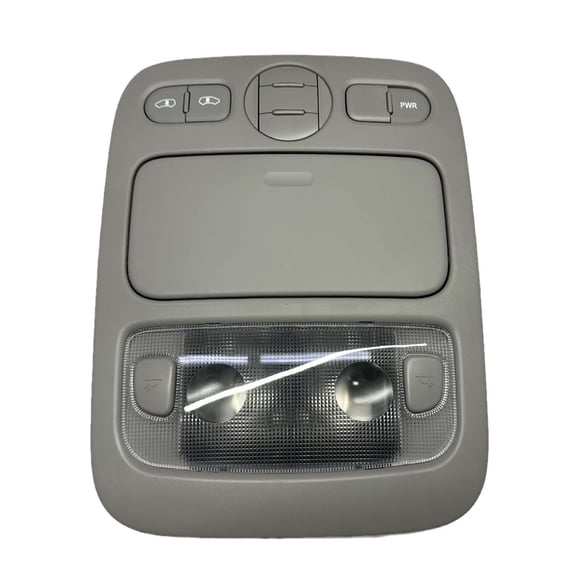 Overhead Consoles Fits For Kia,Overhead Dome Light Console Storage,Overhead Consoles With Dome Light Assembly,OEM:928104D060QW-Gray