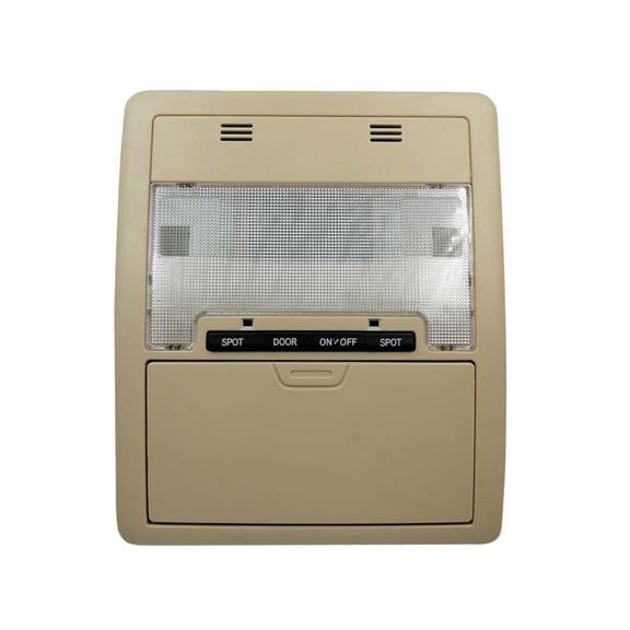 Overhead Consoles Fits For LAND CRUISER PRADO 2008-2020, Overhead Dome Light Console Storage, Roof Console With Lights-Gray