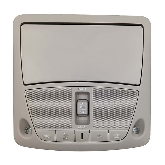 Overhead Consoles Fits For Nissan Patrol,Overhead Dome Light Console Storage, Roof Console With Lights, OEM: 264304CB1A-Beige