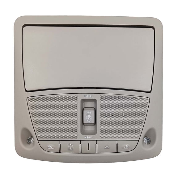 Overhead Consoles Fits For Nissan Patrol,Overhead Dome Light Console Storage, Roof Console With Lights, OEM: 264304CB1A-Beige