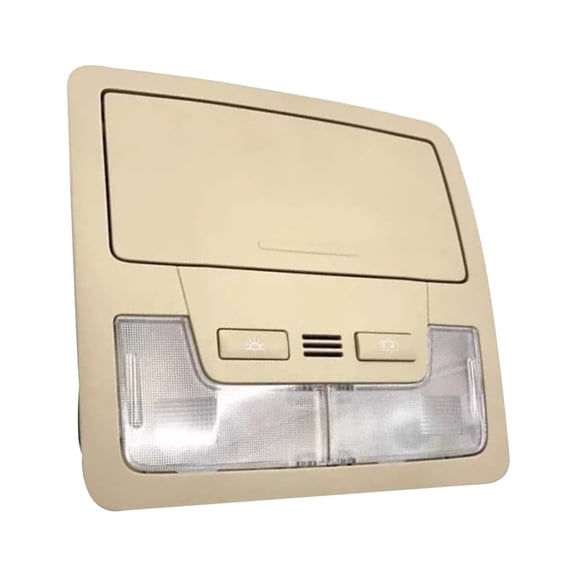 Overhead Consoles Fits For Toyota Corolla Levin 2014-2018, Overhead Dome Light Console Storage Without Sunroof Switch-Beige