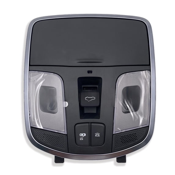 Overhead Consoles Map Reading Light Lamp, Fit For Hyundai Sonata 2015, OE:92810-C3100, Interior Cab Lights Storage Assembly, Overhead Consoles With Dome Light Assembly-black-With light