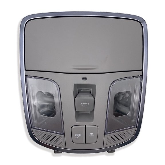 Overhead Consoles Map Reading Light Lamp, Fit For Hyundai Sonata 2015, OE:92810-C3100, Overhead Consoles With Dome Light Assembly, Interior Cab Lights Storage Assembly-gray-With light