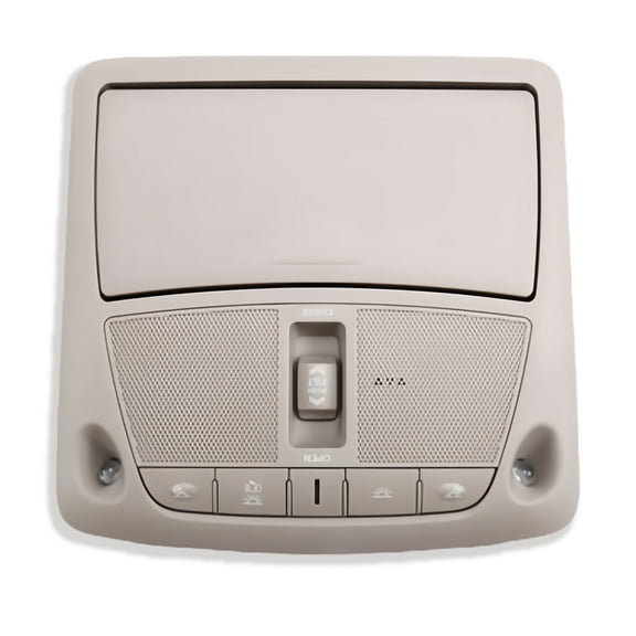 Overhead Consoles Map Reading Light Lamp, Fit For Nissan Altima 2013-2018, OE:264303TA3A, Overhead Consoles With Dome Light Assembly, Interior Cab Lights Storage Assembly-Gray-With light