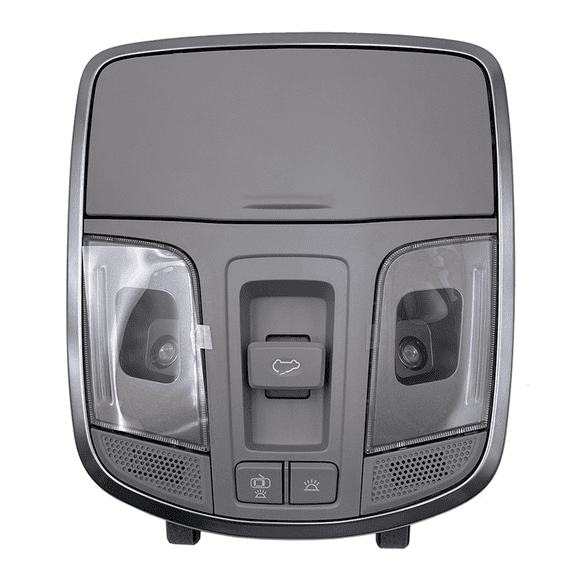 Overhead Consoles With Sunroof Switch For Hyundai Tucson 2015-2020,Overhead Console With Reading LED Map Dome Light -grey