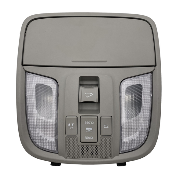 Overhead Consoles With Sunroof Switch For Kia Seltos KX3,Overhead Console With Reading LED Map Dome Light -grey