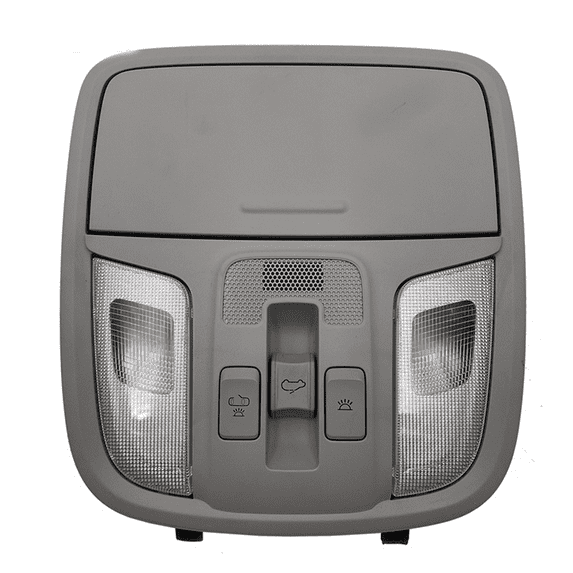 Overhead Consoles With Sunroof Switch For Kia Sorento KX7,Overhead Console With Reading LED Map Dome Light -grey