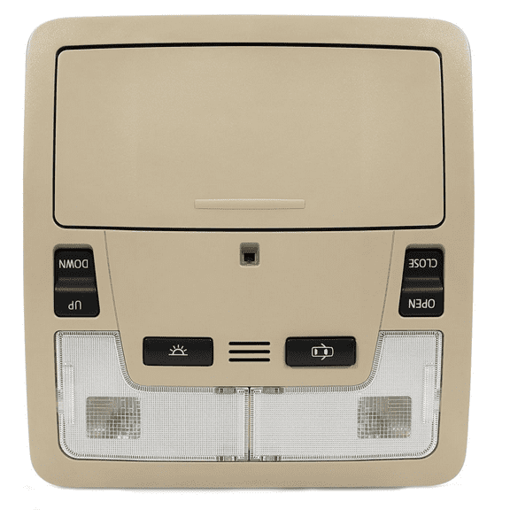 Overhead Consoles With Sunroof Switch For Toyota Camry 2012-2016,Overhead Console With Reading LED Map Dome Light -beige