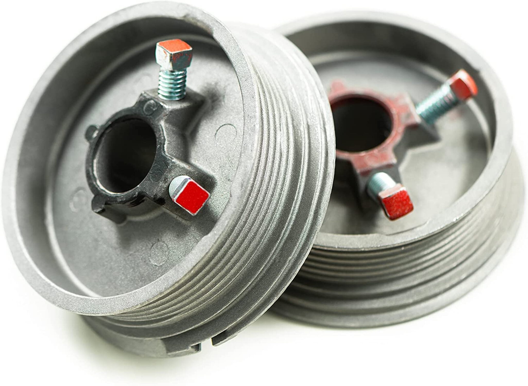 Overhead Garage Door Cable Drums Replacement for up to 8' High Door, Standard Lift, Pair (Left and Right) | Garage Door Drums Extension Repair | Fix Up to 8' Feet Garage Door Cable Drum Up