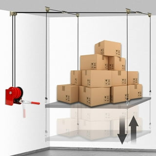 Pulley system for garage storage hotsell