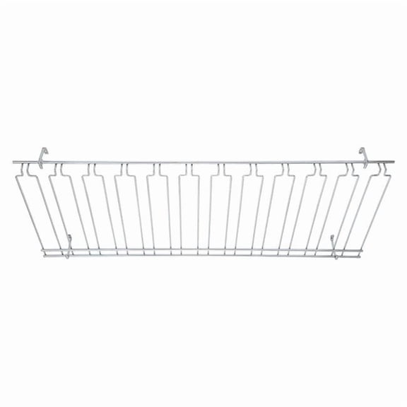 Winco GHC-1848 11 Channel Overhead Glass Hanger