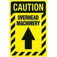 thumbnail image 1 of Overhead Machinery Warning Sign, Security Safety Metal Signs, Vintage Caution Poster Wall Decor for Business Office Home Street Road Use 8 x 12 Inch, 1 of 4