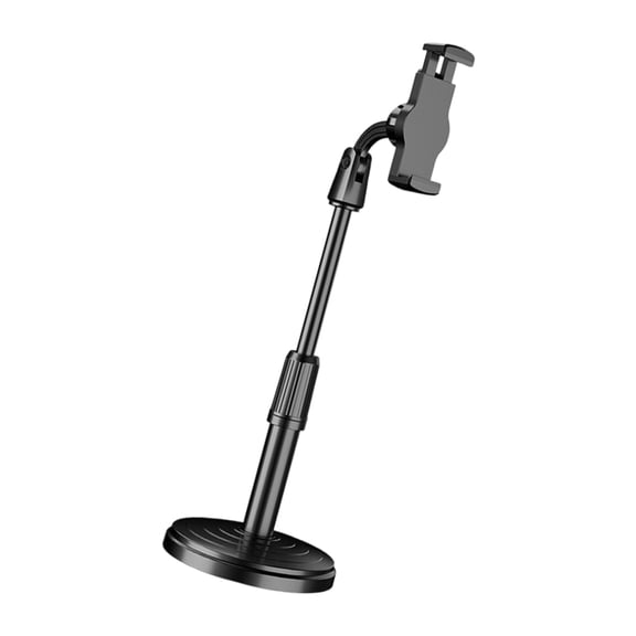 Overhead Phone Mount, Flexible Desk Camera Mount,Desktop Cellphone Bracket for Video Shootings Photography
