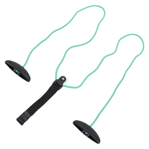 Overhead Shoulder Pulley for Rotator Cuff Rehab Physical Therapy Exercise Rope Green, 16 in / 40.6 cm