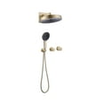 thumbnail image 1 of Overhead Shower + 3 Functions Hand Shower with Rough-in Valve, 1 of 5