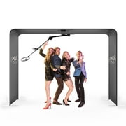 Overhead Sky 360 Photo Booth Machine,Slow Motion Photo Booth for 7-15 Persons,Free Custom Logo,APP ControlBooth+Tent